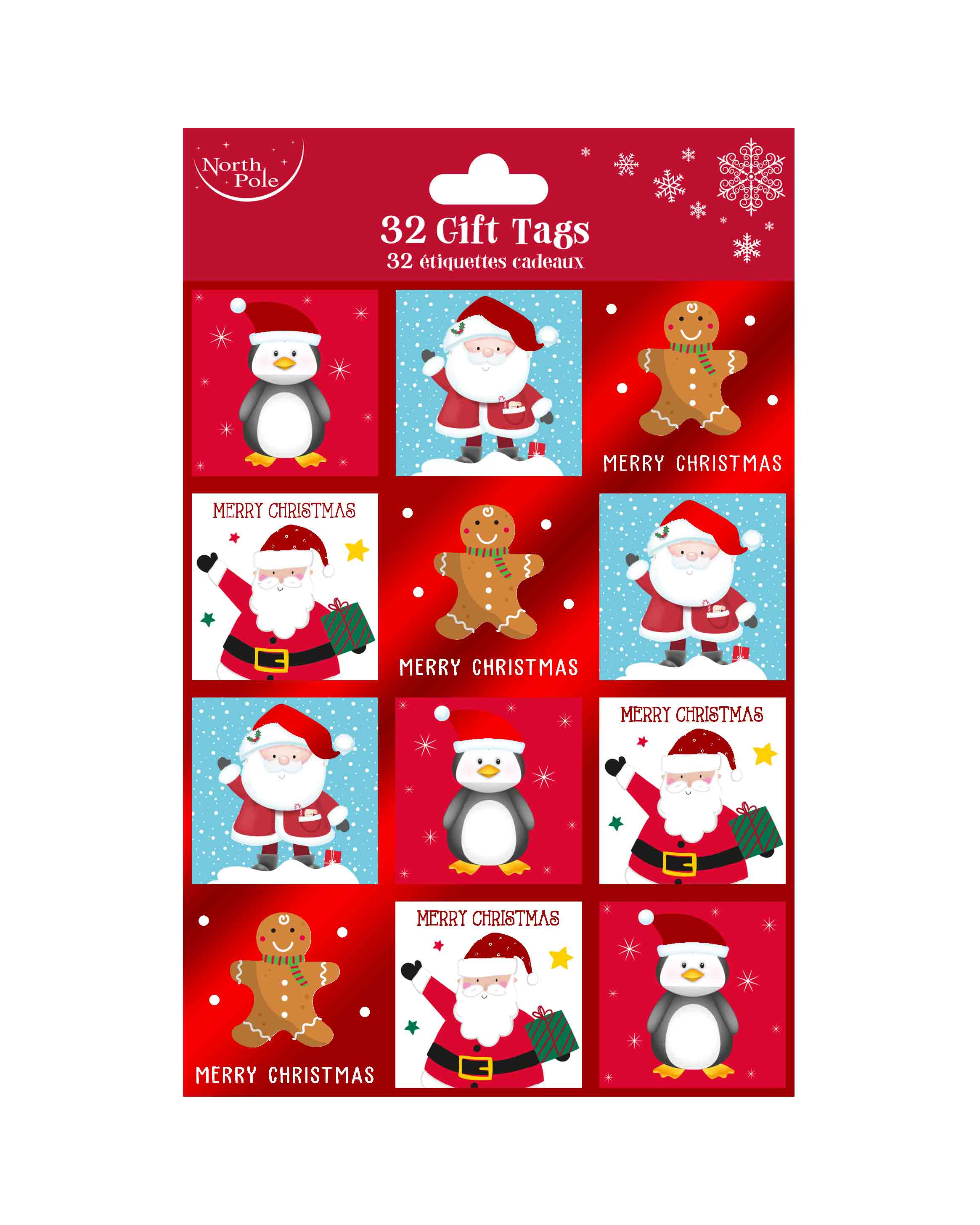 Christmas Cute Gift Tags 32pack