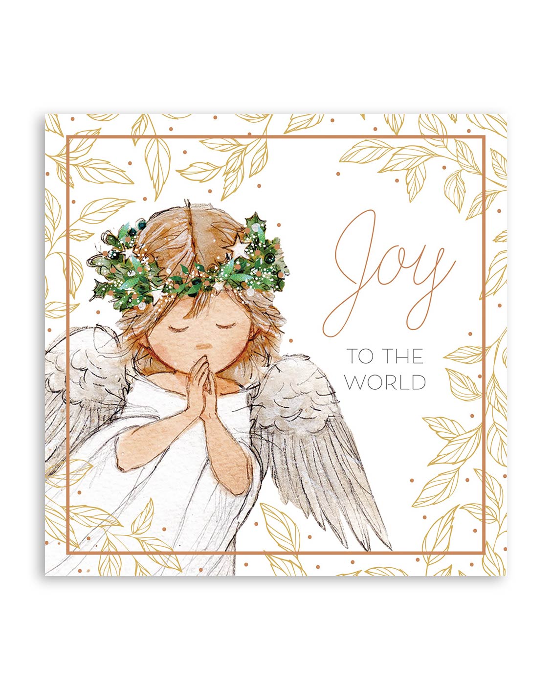 Charity Christmas Cards Praying Angel 10 Pack