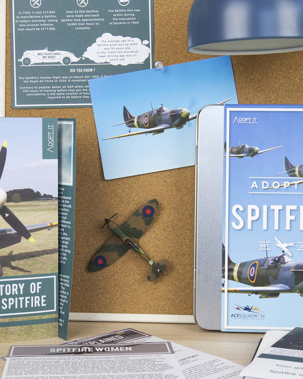 Adopt a Spitfire Gift Pack Aviation Present