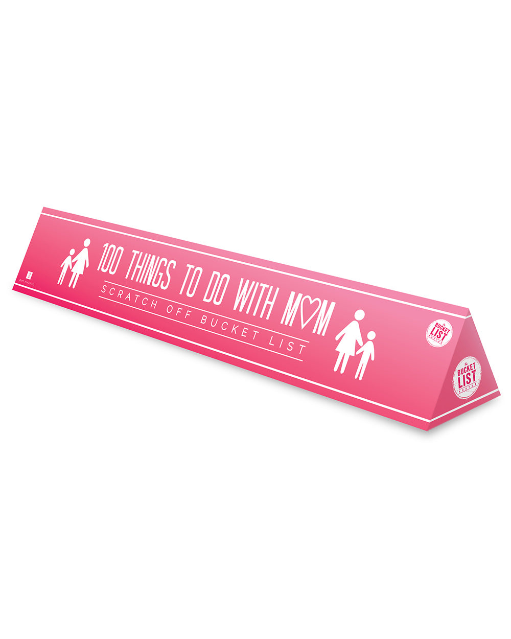 100 Things To Do With Mum Bucket List Scratch Poster boxed