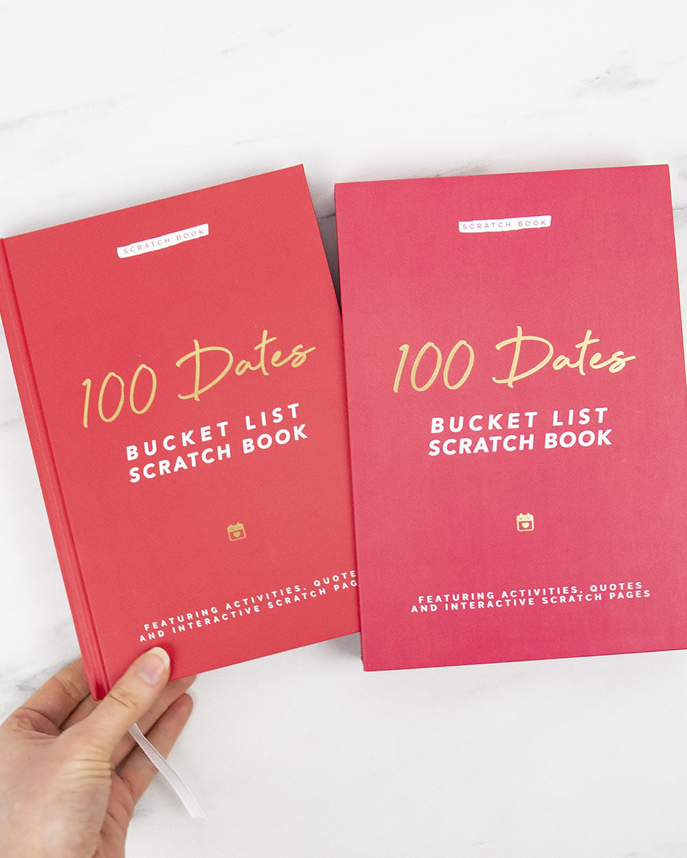 100 Dates Bucket List Scratch Book Activity Gift