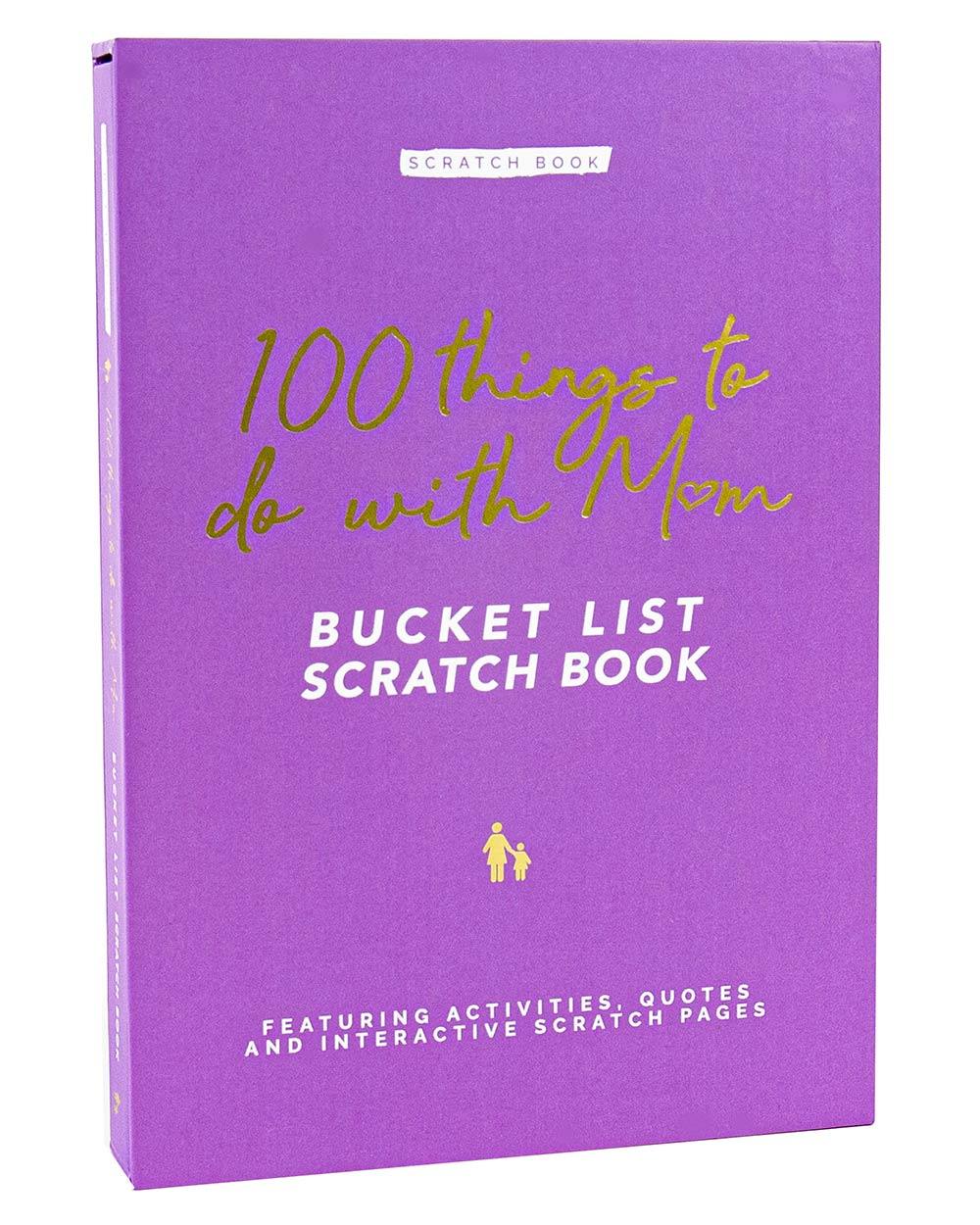 100 Things To Do With Mum Scratch Book Activity with sleeve