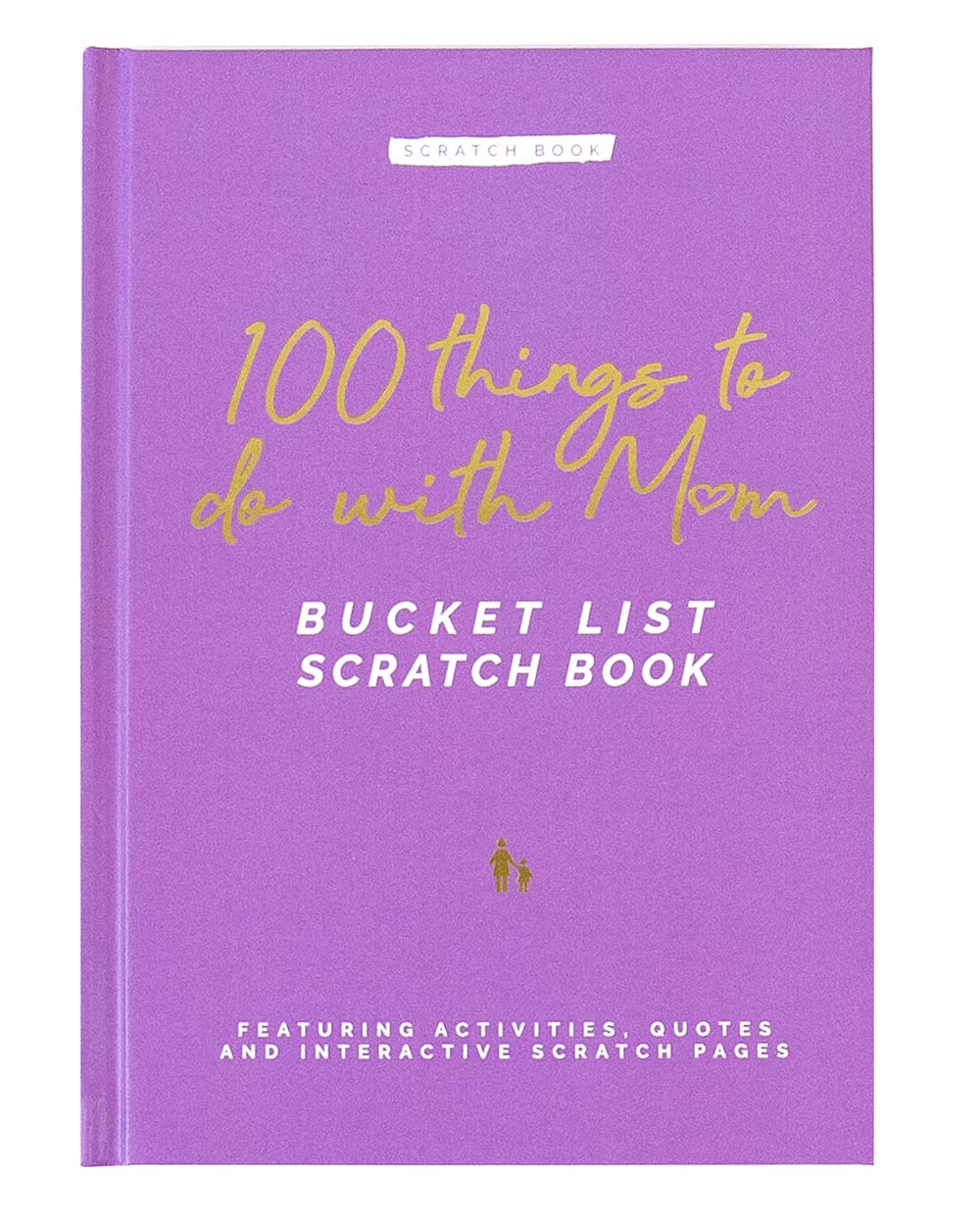 100 Things To Do With Mum Scratch Book Activity front cover