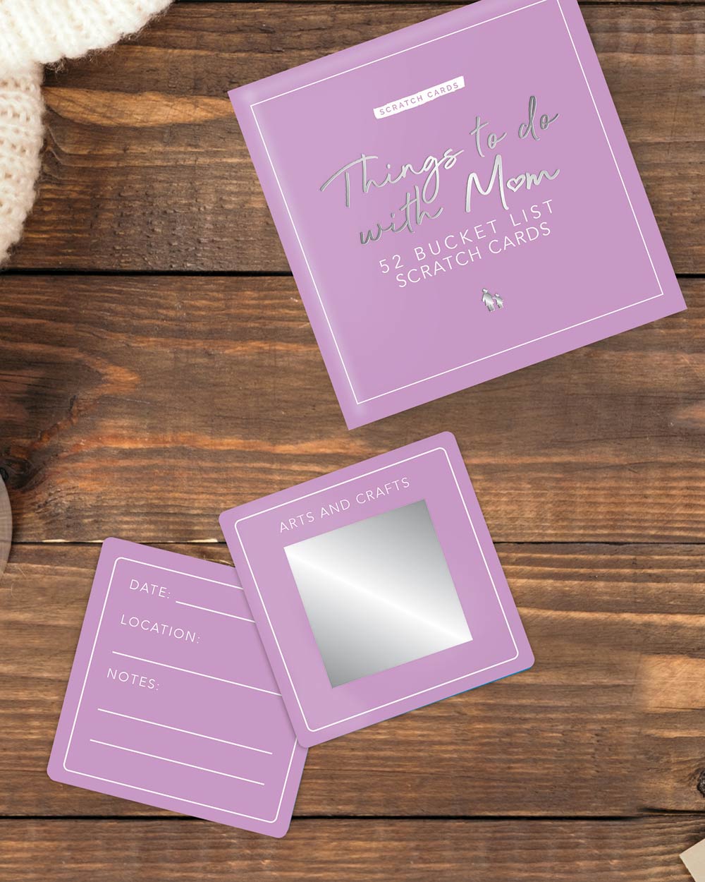 Things to do With Mum Activity Scratch Cards Gift