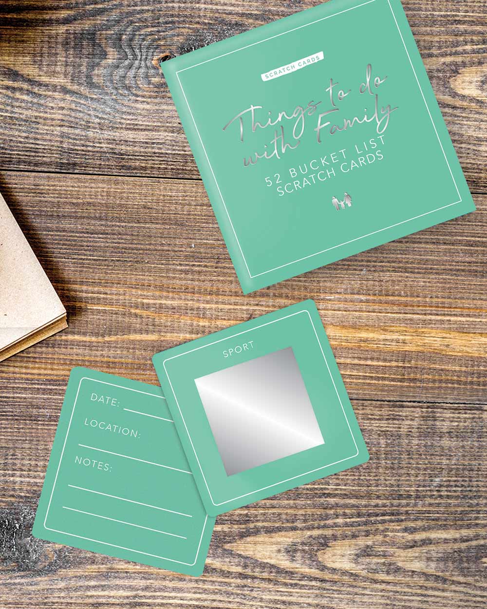 Things To Do With Family Scratch Cards Activity Idea