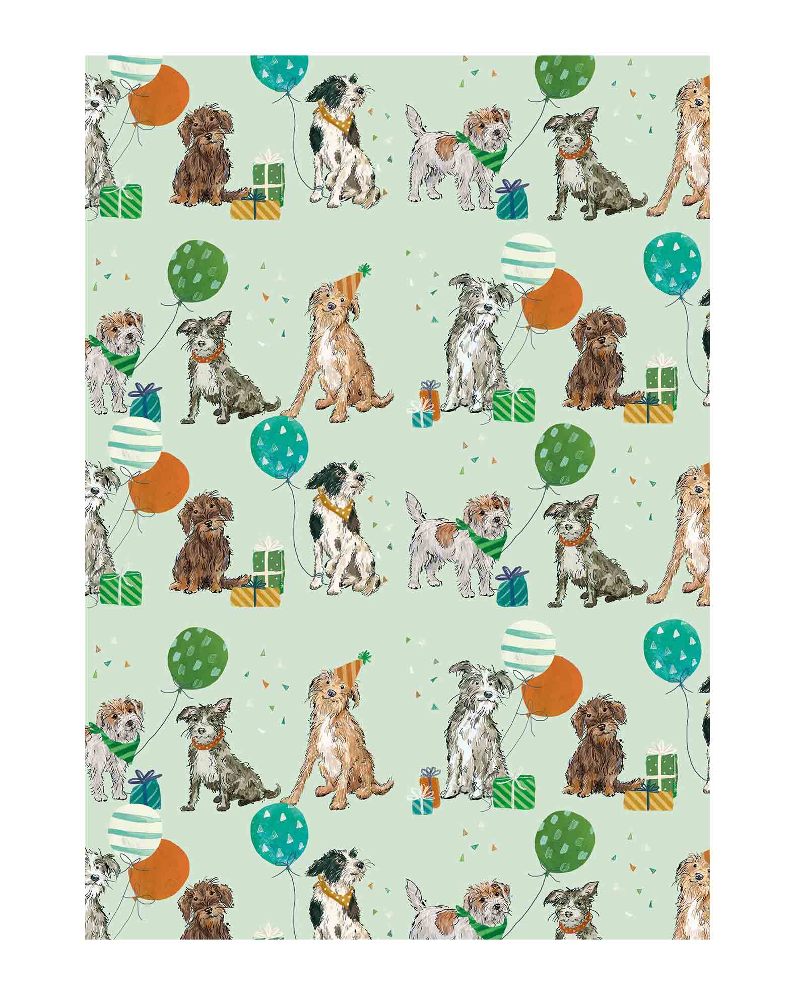 Gift Wrapping Paper A Balloon For All
