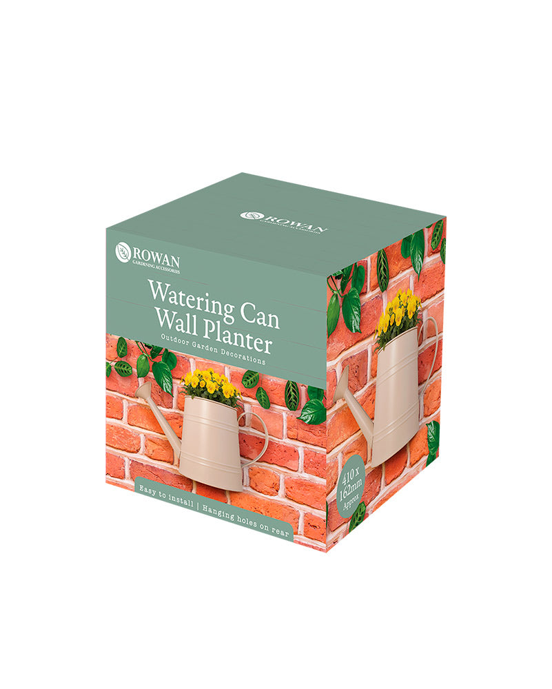 Watering Can Wall Planter Beige