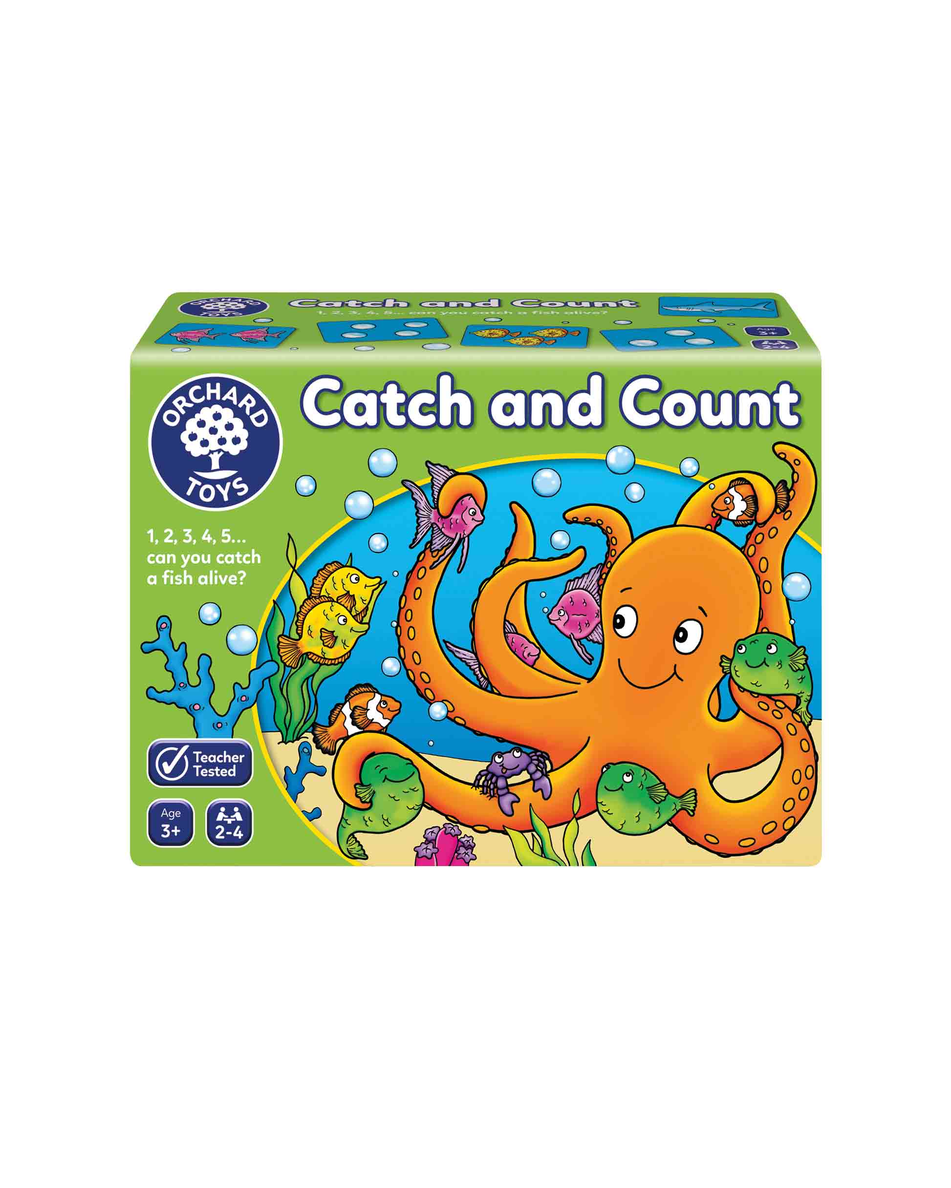 Kids Catch and Count Matching Card Game Age 3+