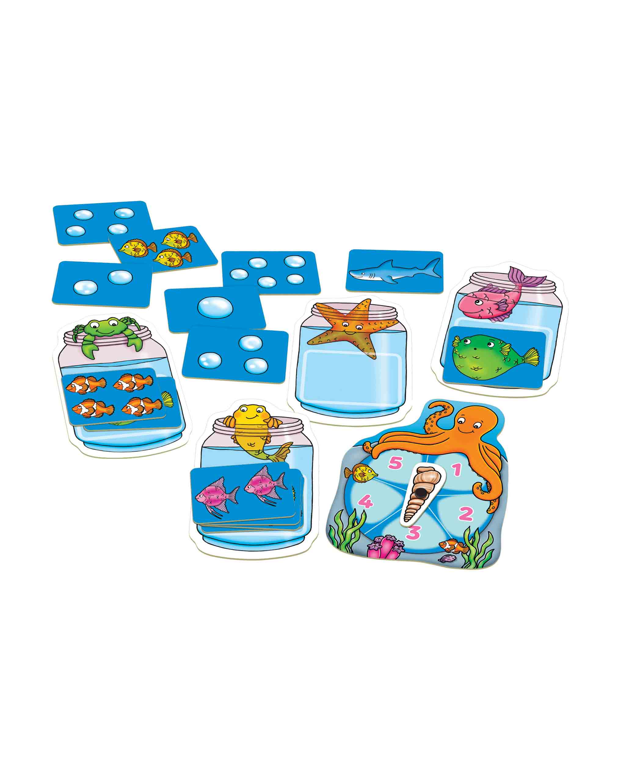Kids Catch and Count Matching Card Game Age 3+