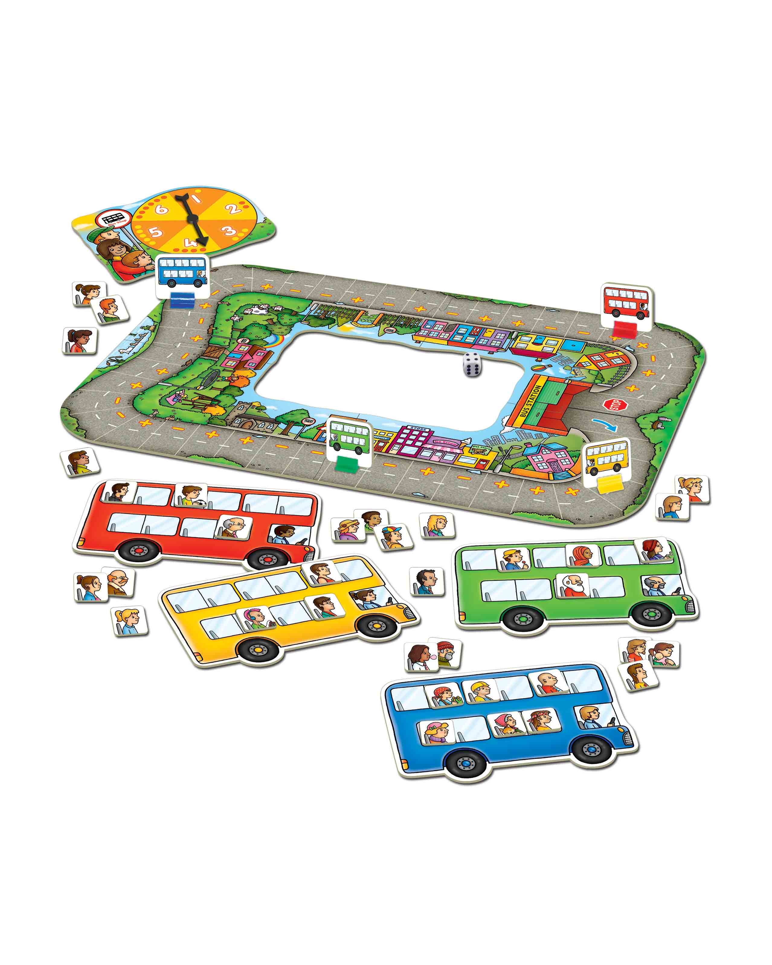 Kds Bus Stop Counting Game Age 4+