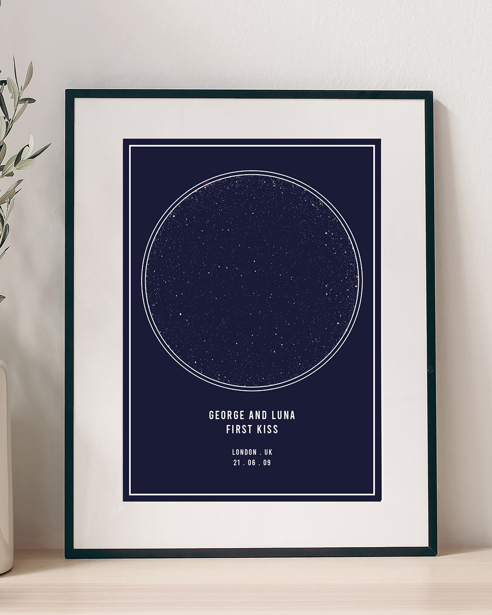 Personalised Star Map Gift Pack Celestial Present