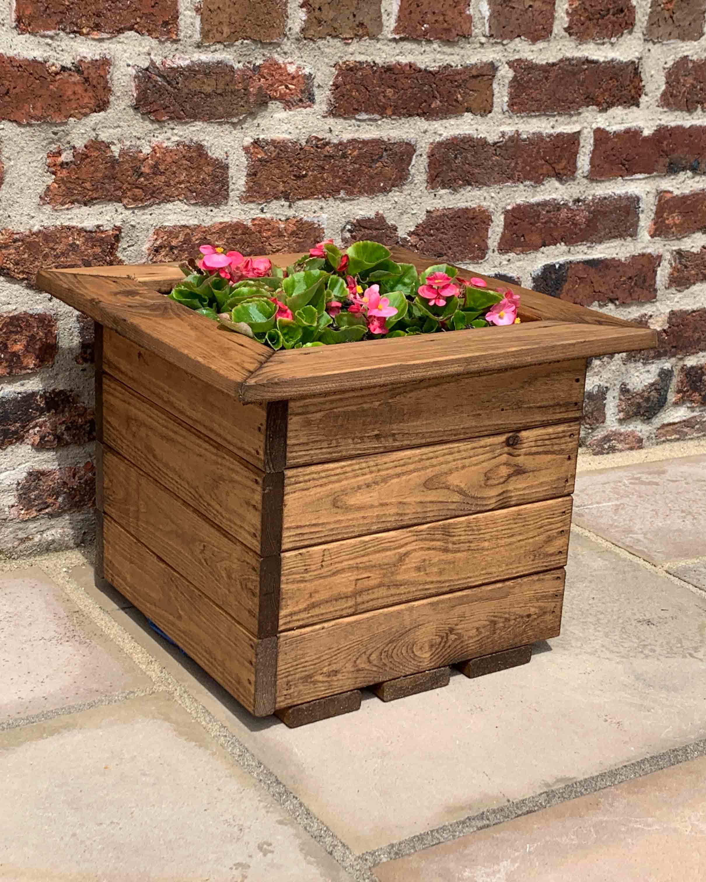 Charles Taylor Regular Wooden Square Planter 25L