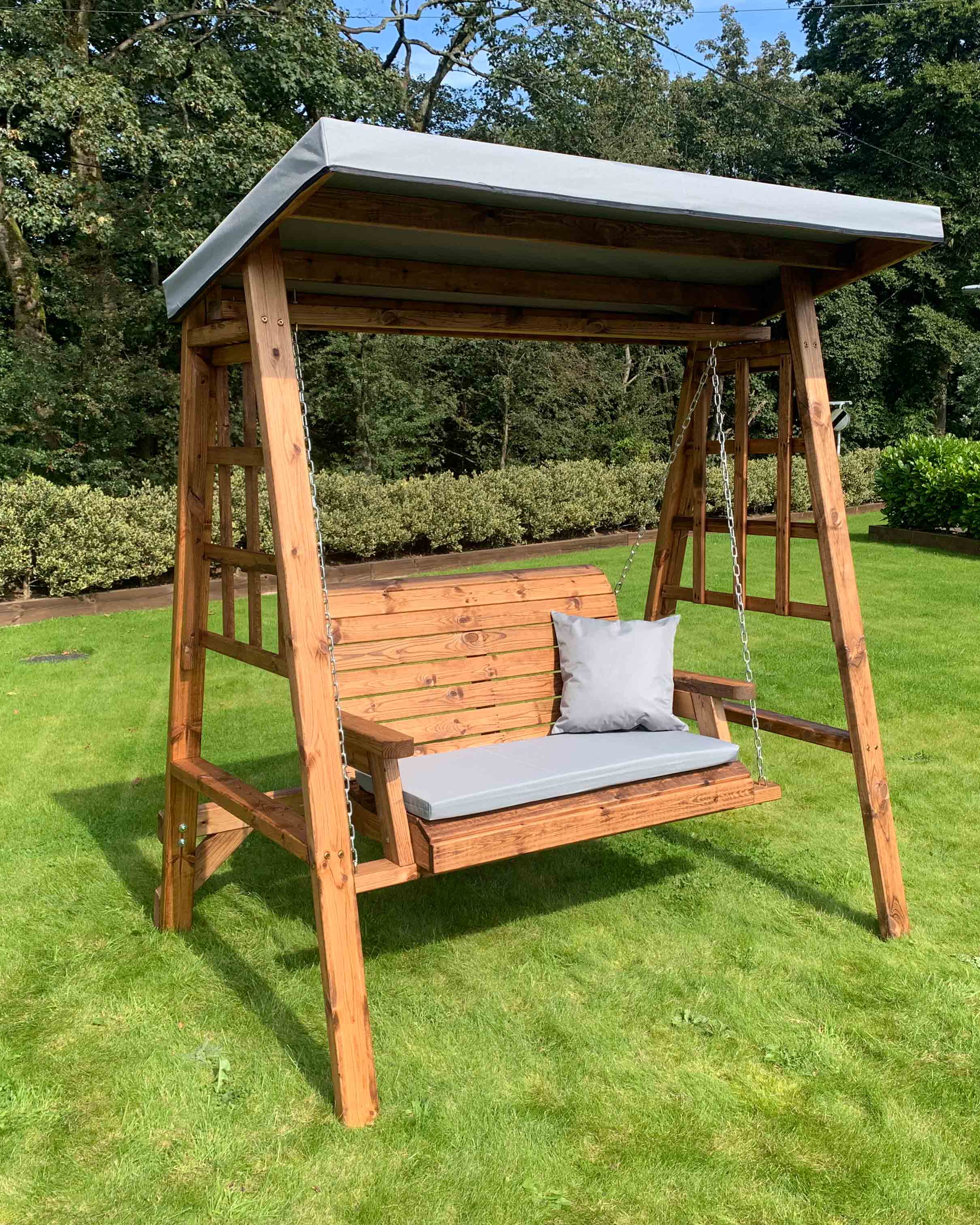Charles Taylor Dorset Two Seat Swing Grey Accessories