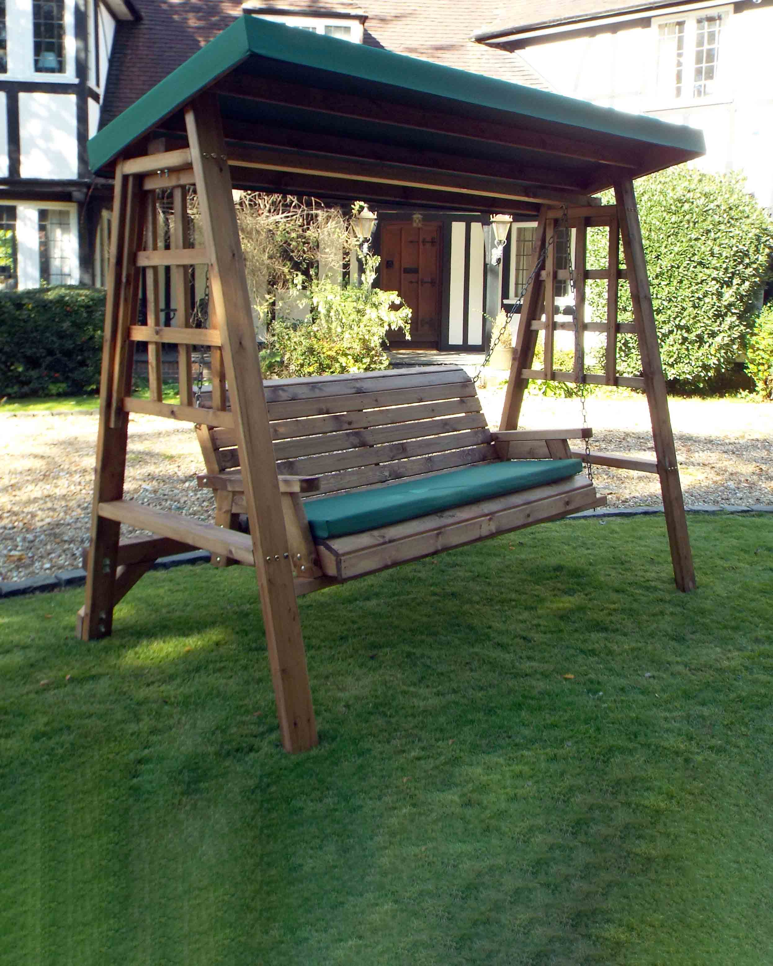 Charles Taylor Dorset Three Seat Swing Green Accessories