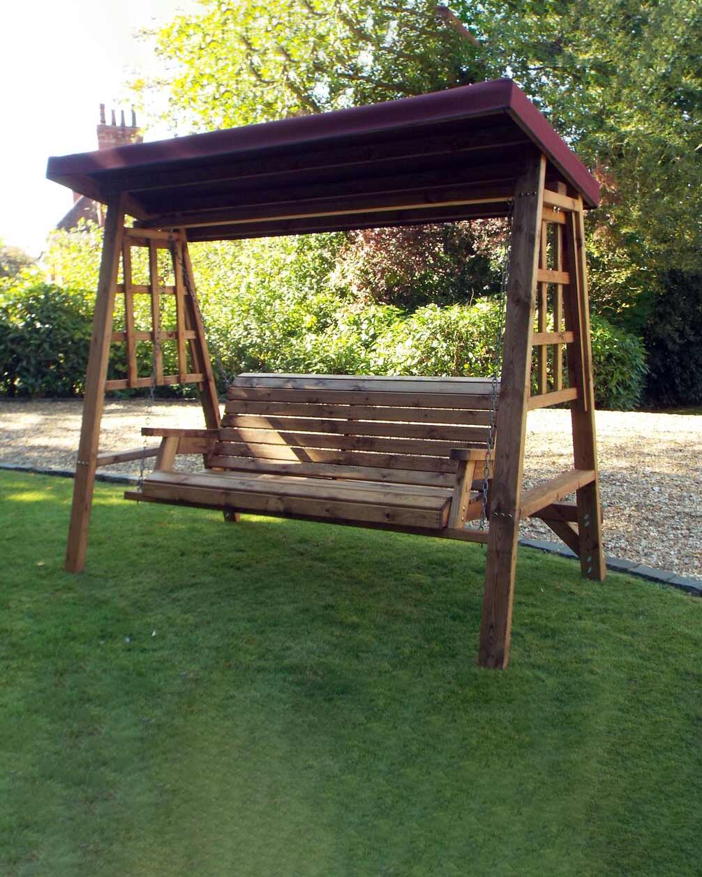 Charles Taylor Dorset Three Seat Swing Burgundy Accessories