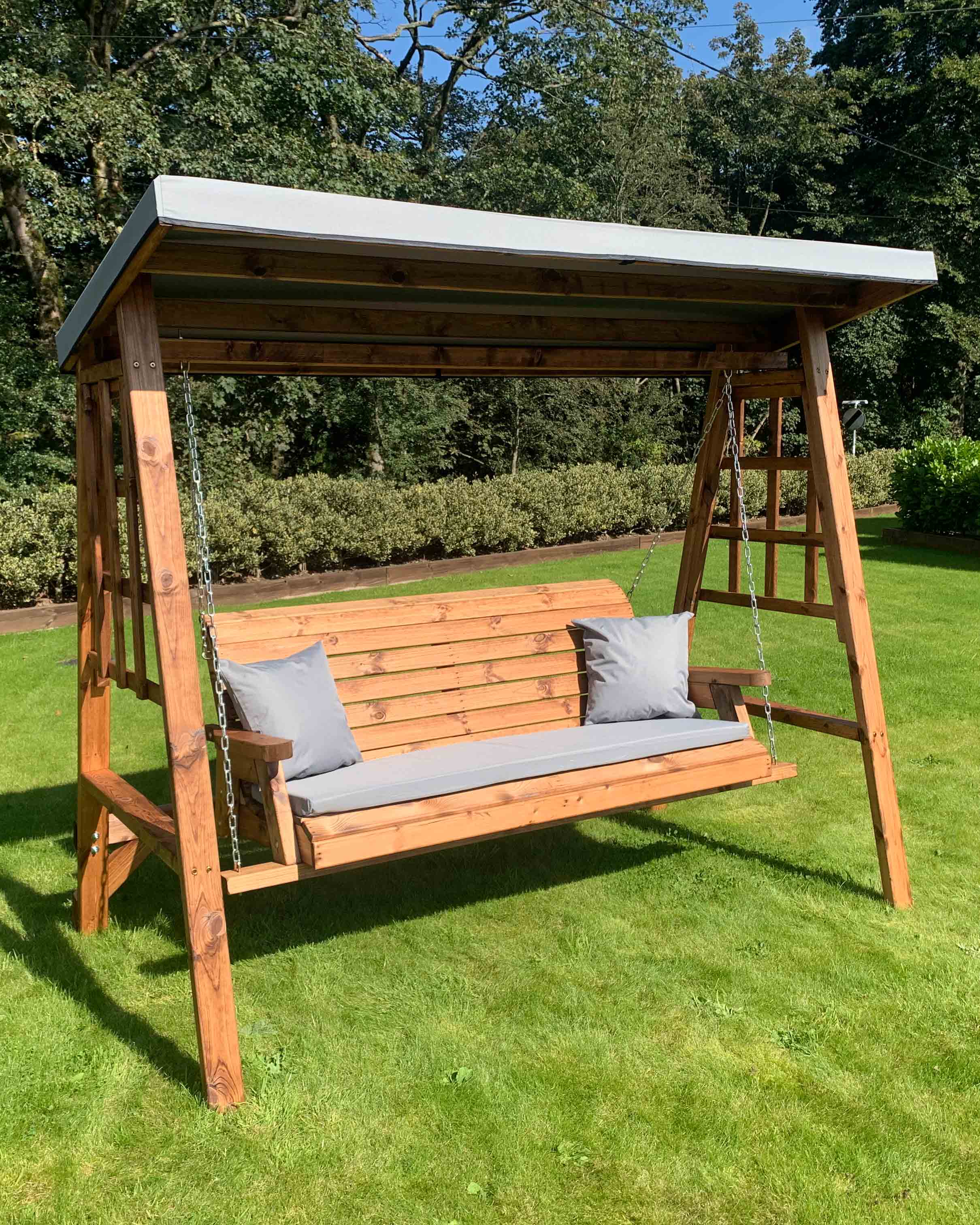 Charles Taylor Dorset Three Seat Swing Grey Accessories