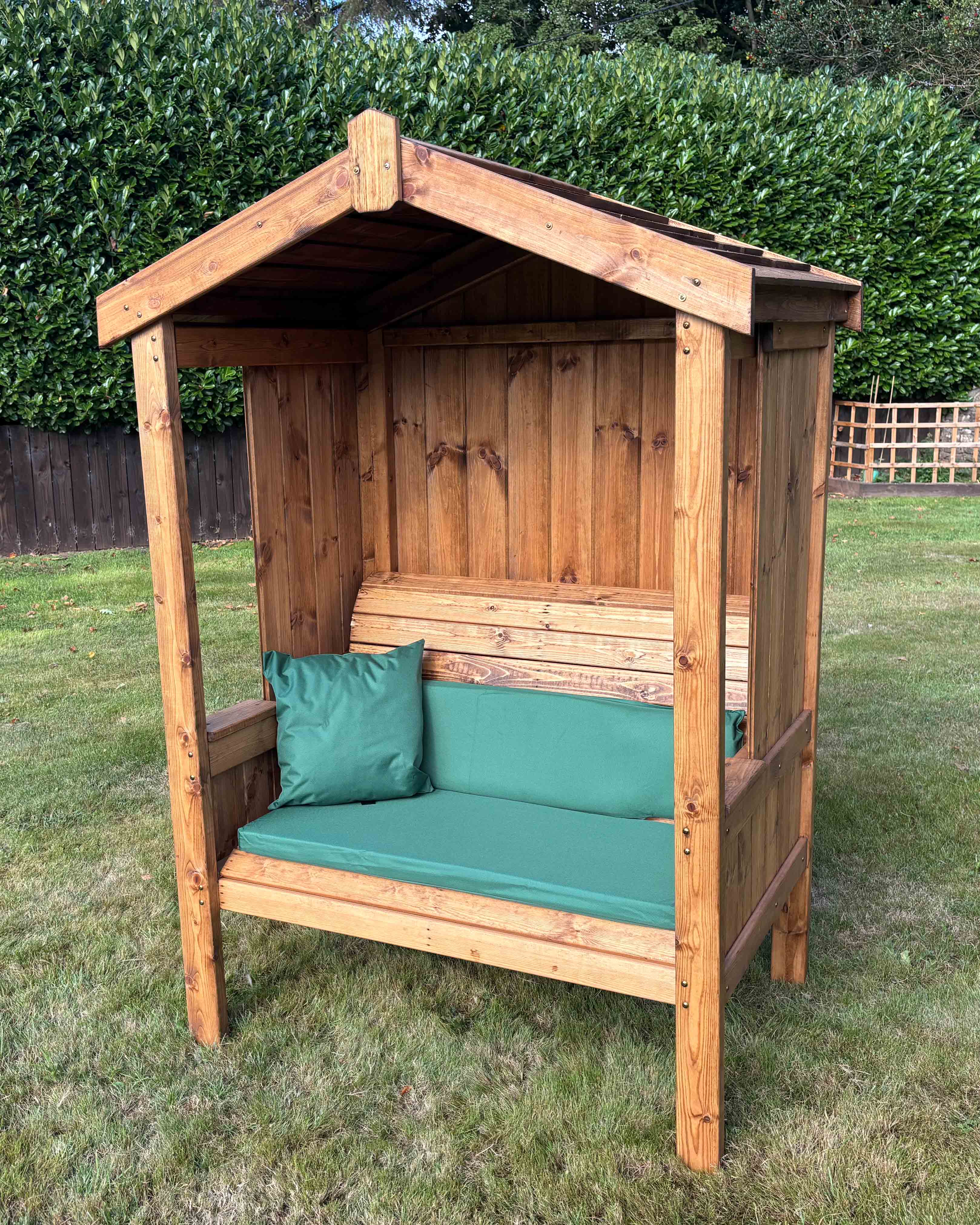 Charles Taylor Two Seater Imperial Arbour Green Cushion