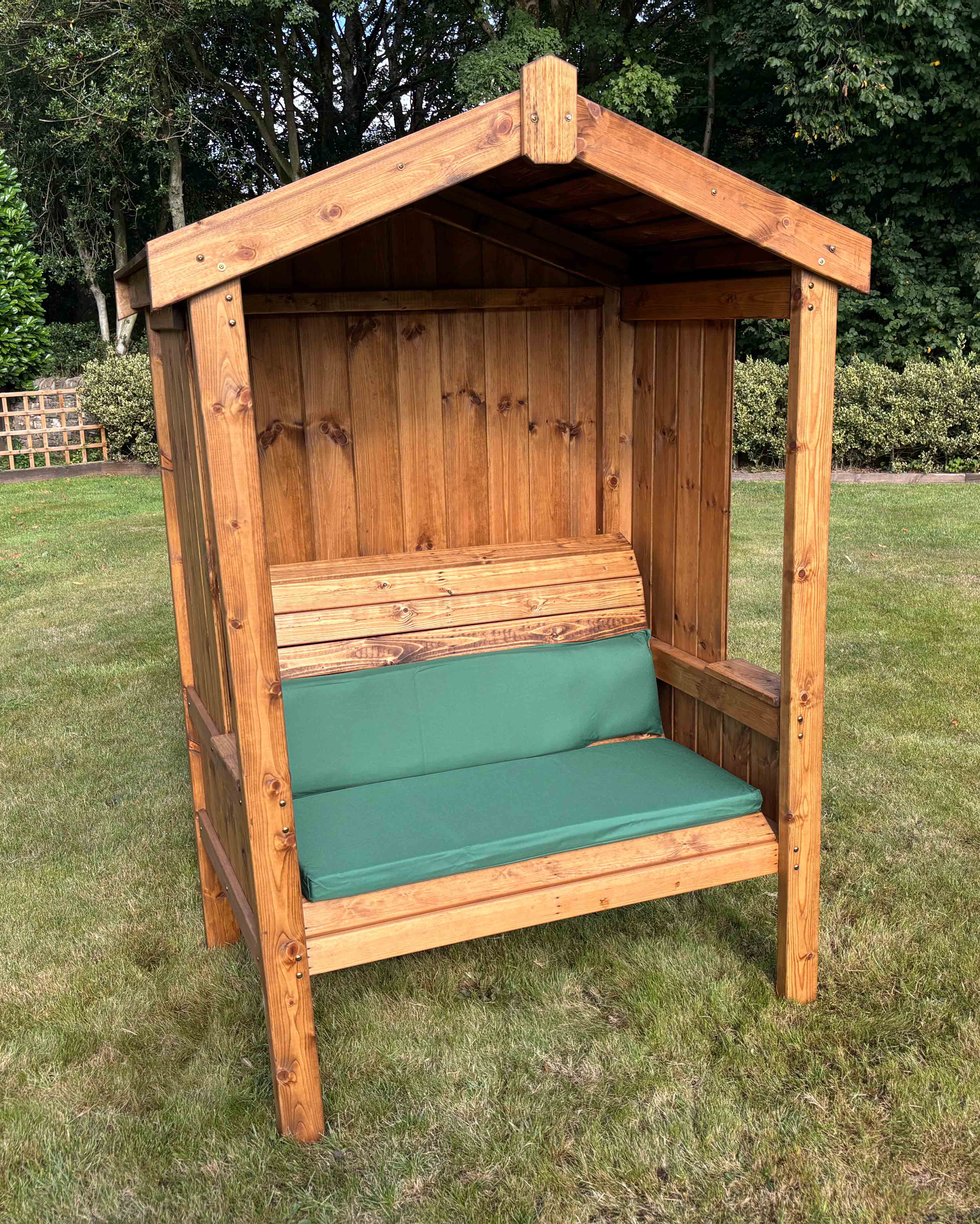 Charles Taylor Two Seater Imperial Arbour Green Cushion