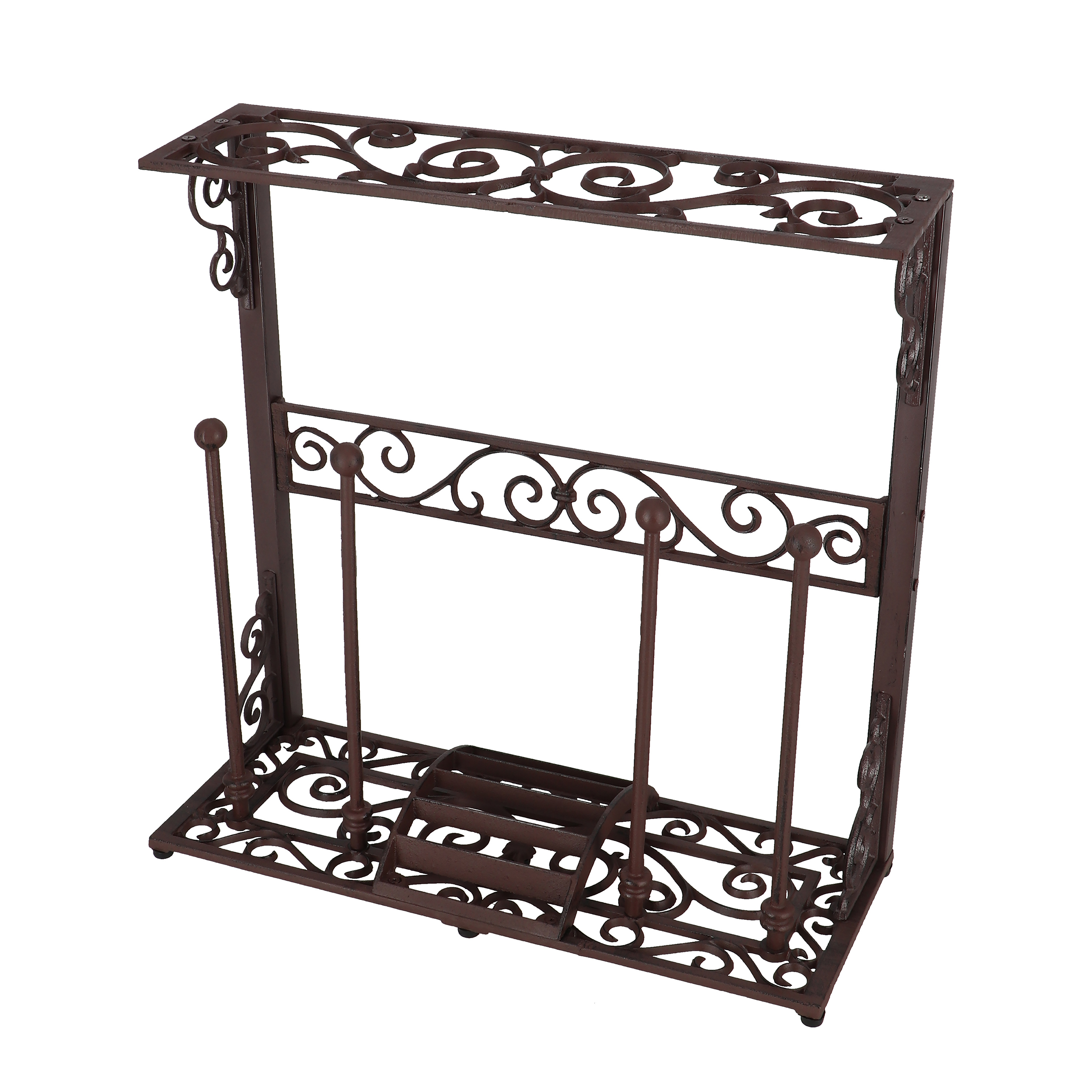 Garden Cast Iron Bootrack Black