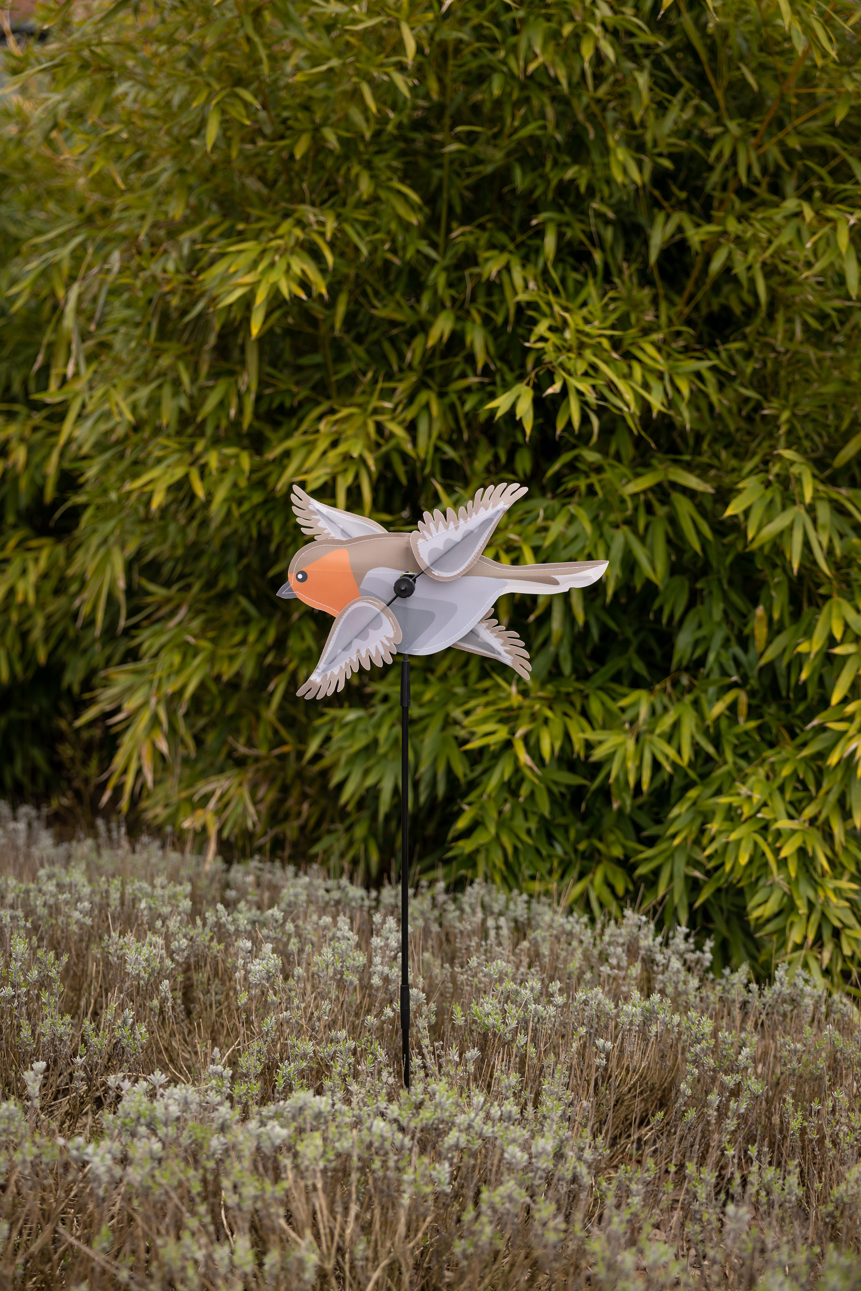 Garden Windmill Robin