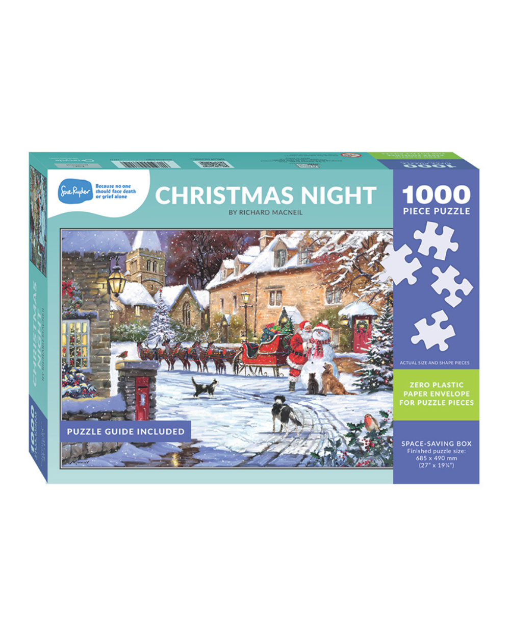 Sue Ryder Christmas Night Jigsaw Puzzle 1000 Pieces