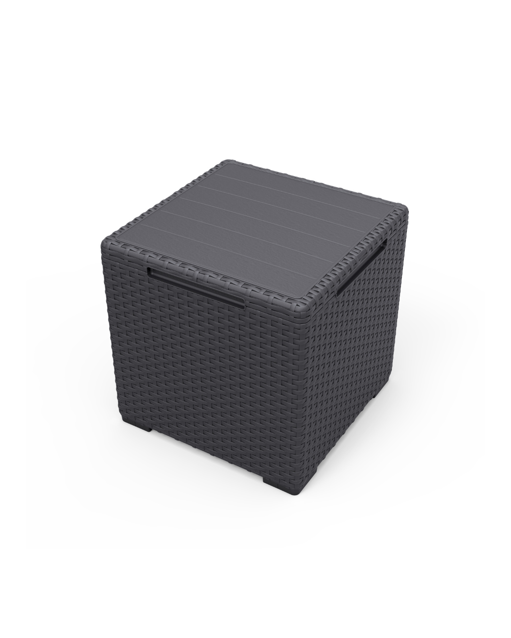 Miami 2 Seater Balcony Set With Storage Table Graphite Keter