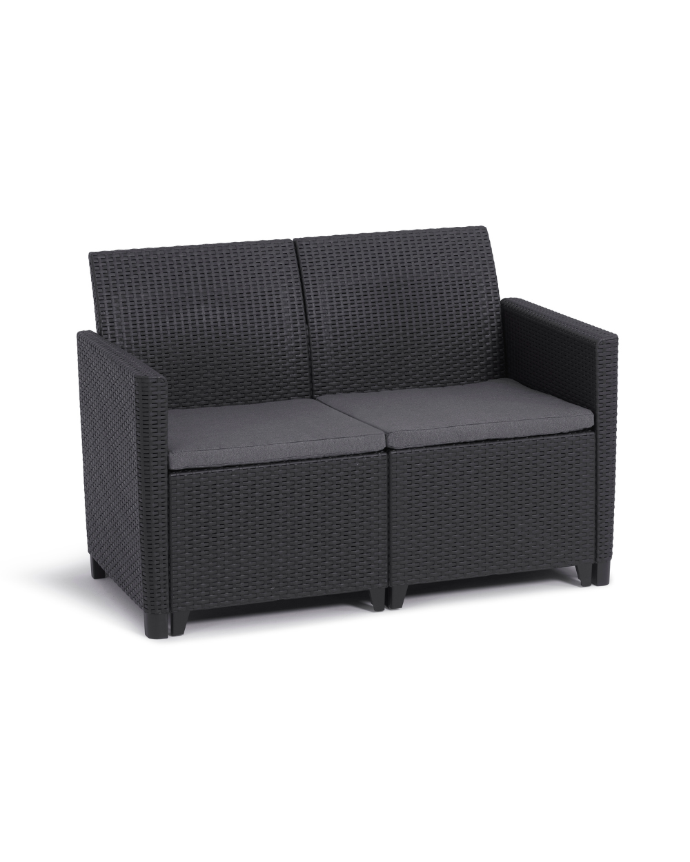 Marie 4 Seater Lounge Set Graphite Keter