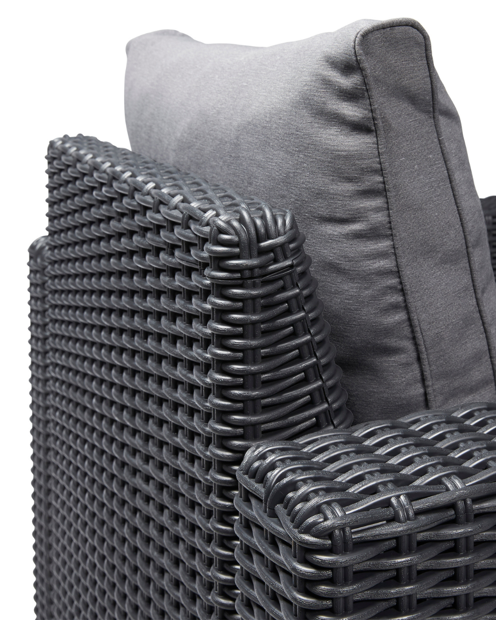 California 2 Seater Balcony Chaise Longue Mini Graphite