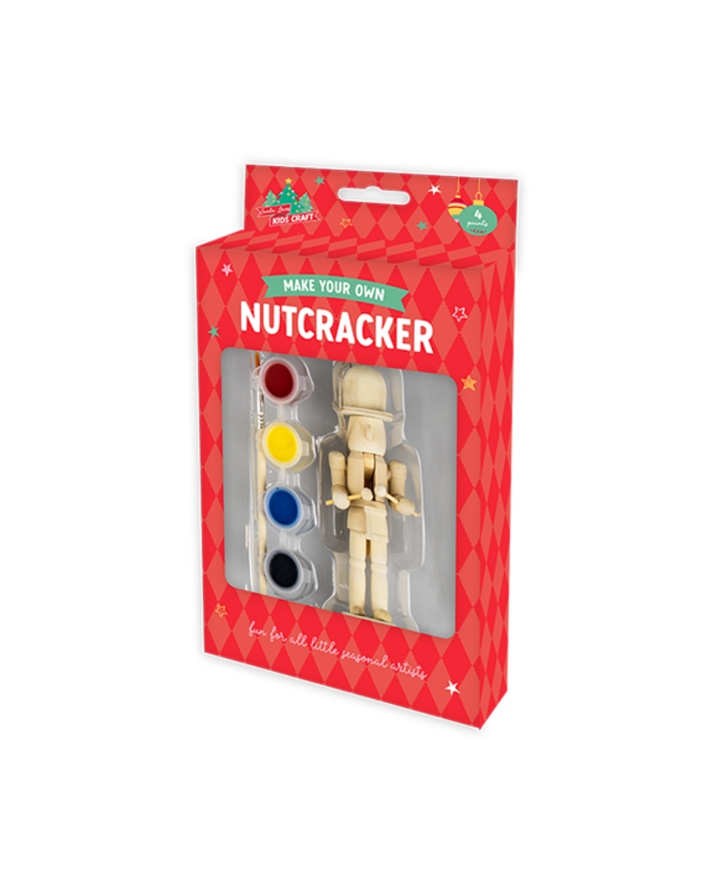 Paint Your Own Nutcracker Decoration