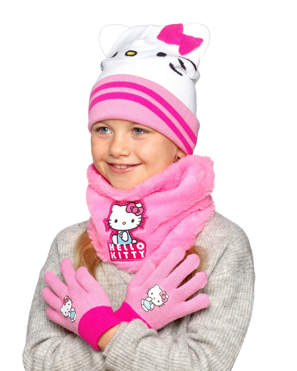 Hello Kitty Children's Winter Accessories Set 3 Piece