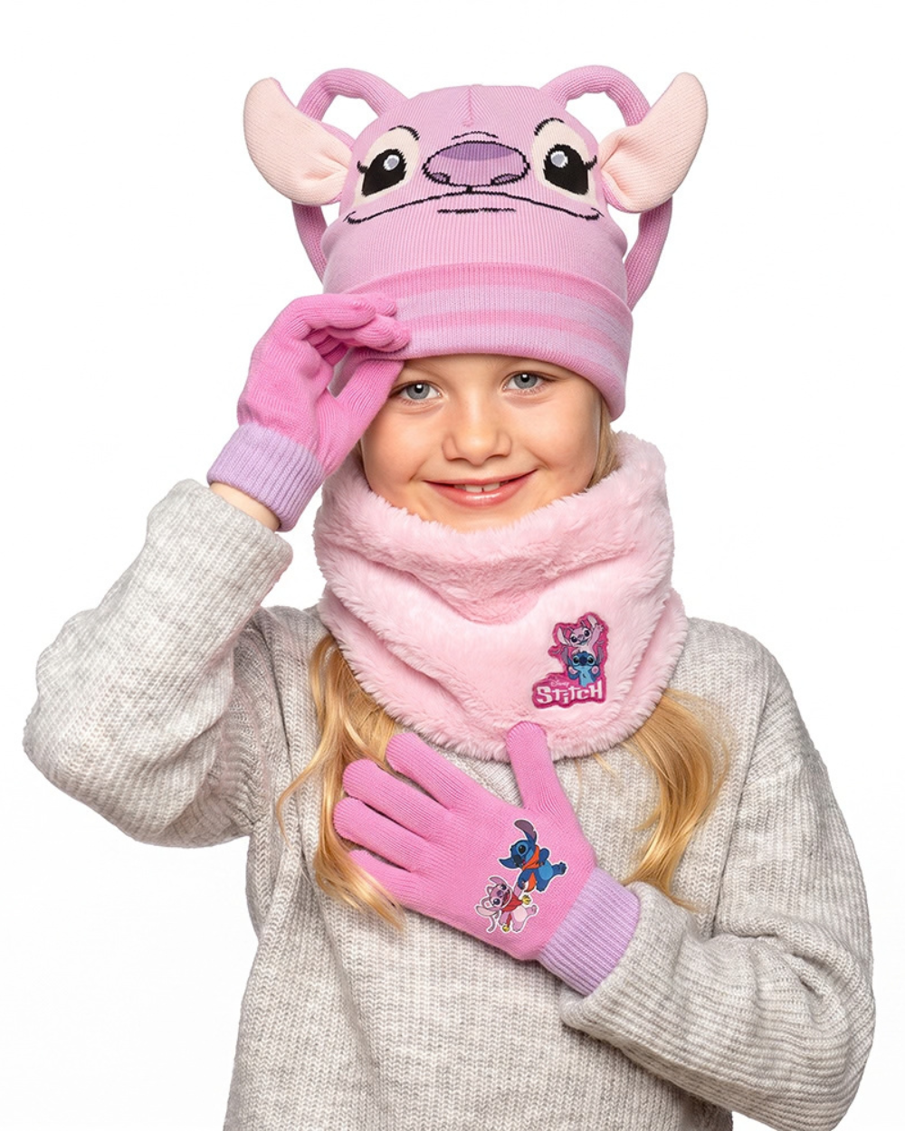 Lilo & Stitch Children's Winter Accessories Set 3 Piece