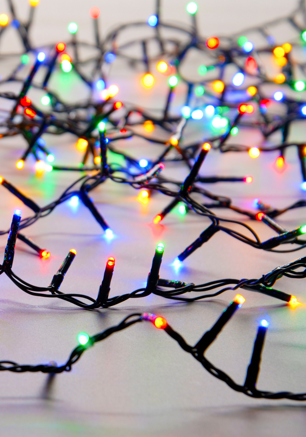 Christmas Compact String Lights Multicolour 750