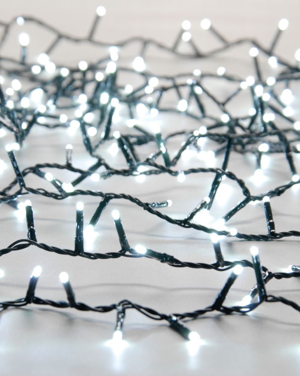 Christmas Compact String Lights White 750