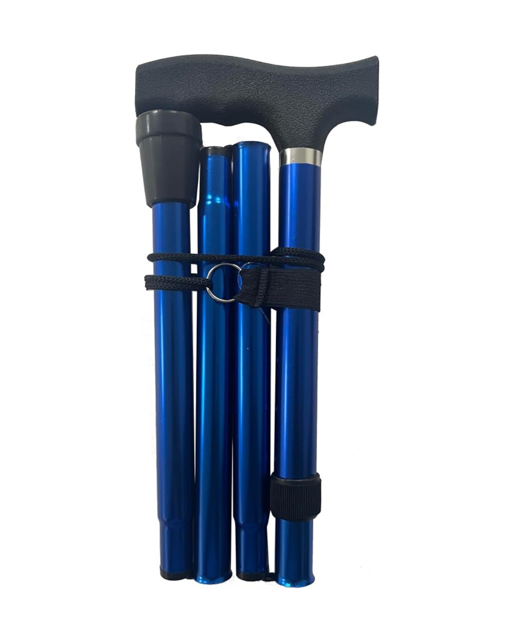 Folding Walking Stick Aid Assorted Colours