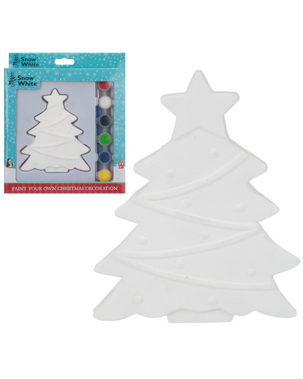 Paint Your Own Christmas Decoration