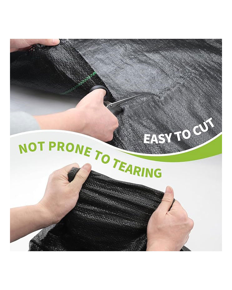 Heavy Duty Weed Control Membrane 2x10m Black