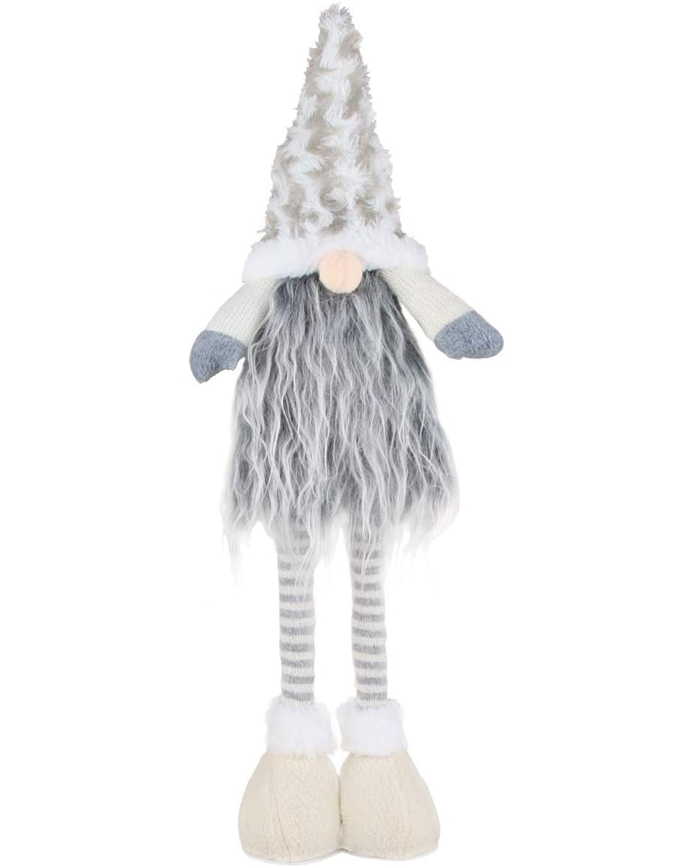Christmas Gonk Extendable Legs Ornament Grey