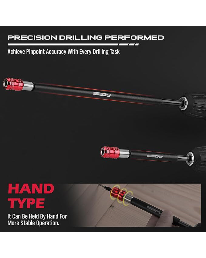 Extra Long Magnetic Screwdriver Bit Holders 2-Piece 6"12"