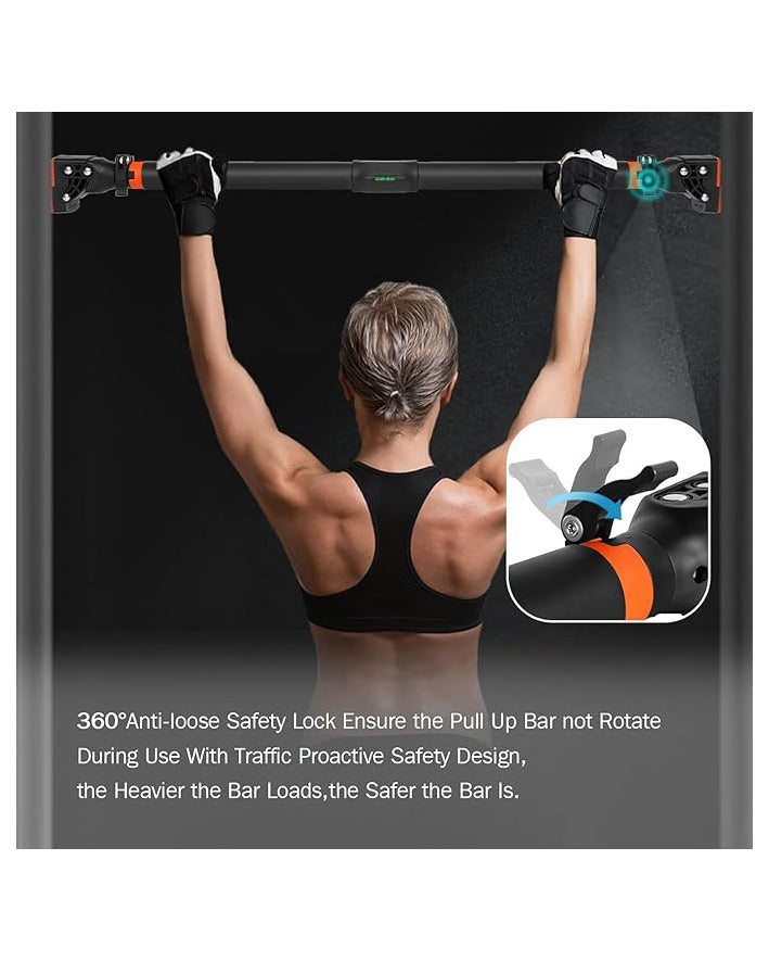 Door Frame Pull-Up Bar Innovative Thread Lock 95-120cm