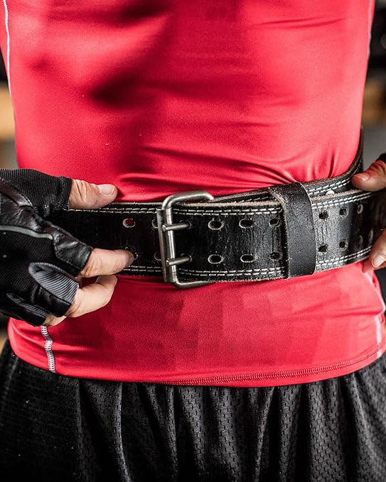 Harbinger Padded Leather Weight Lifting Belt Medium