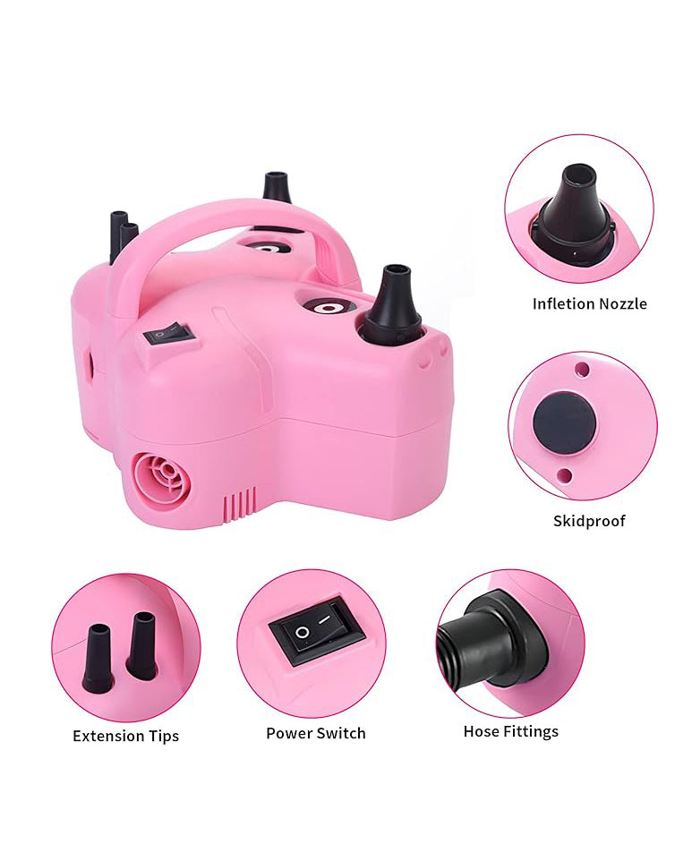 Nestling Electric Air Pump 5 Nozzles to Inflate or Deflate