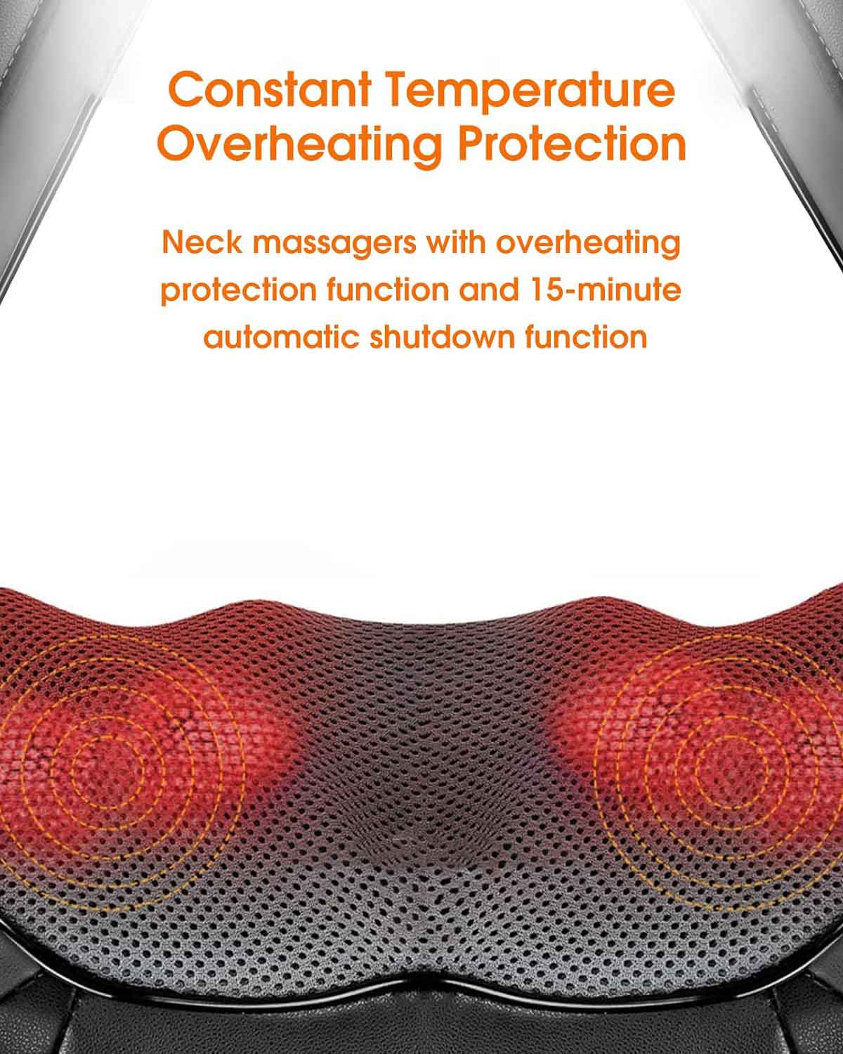 LAOBEN Neck Massager Heat Deep Tissue Massage