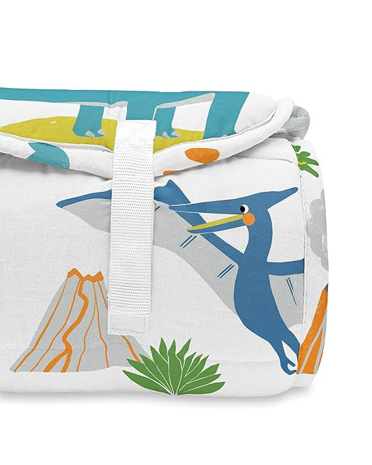 Bloomsbury Mill Dinosaur Nap Mat Kids Toddlers 135x50cm