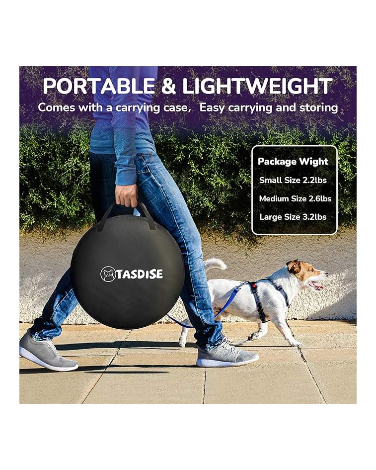Portable Foldable Pet Playpen For Dogs Cats Large