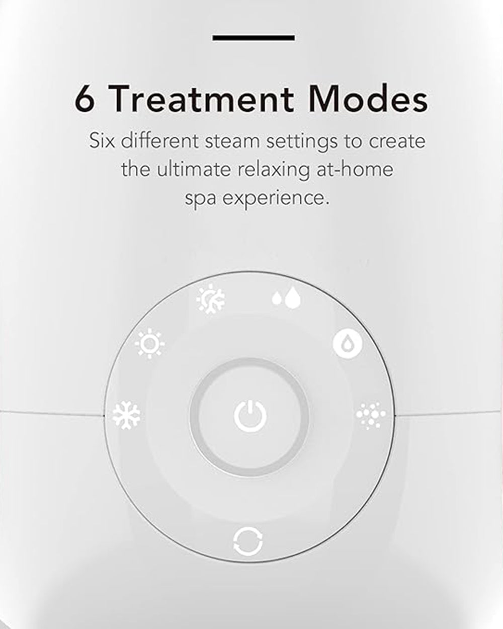 Fancii Nano Ionic Facial Steamer Hot & Cool Aromatherapy 6 Spa Settings