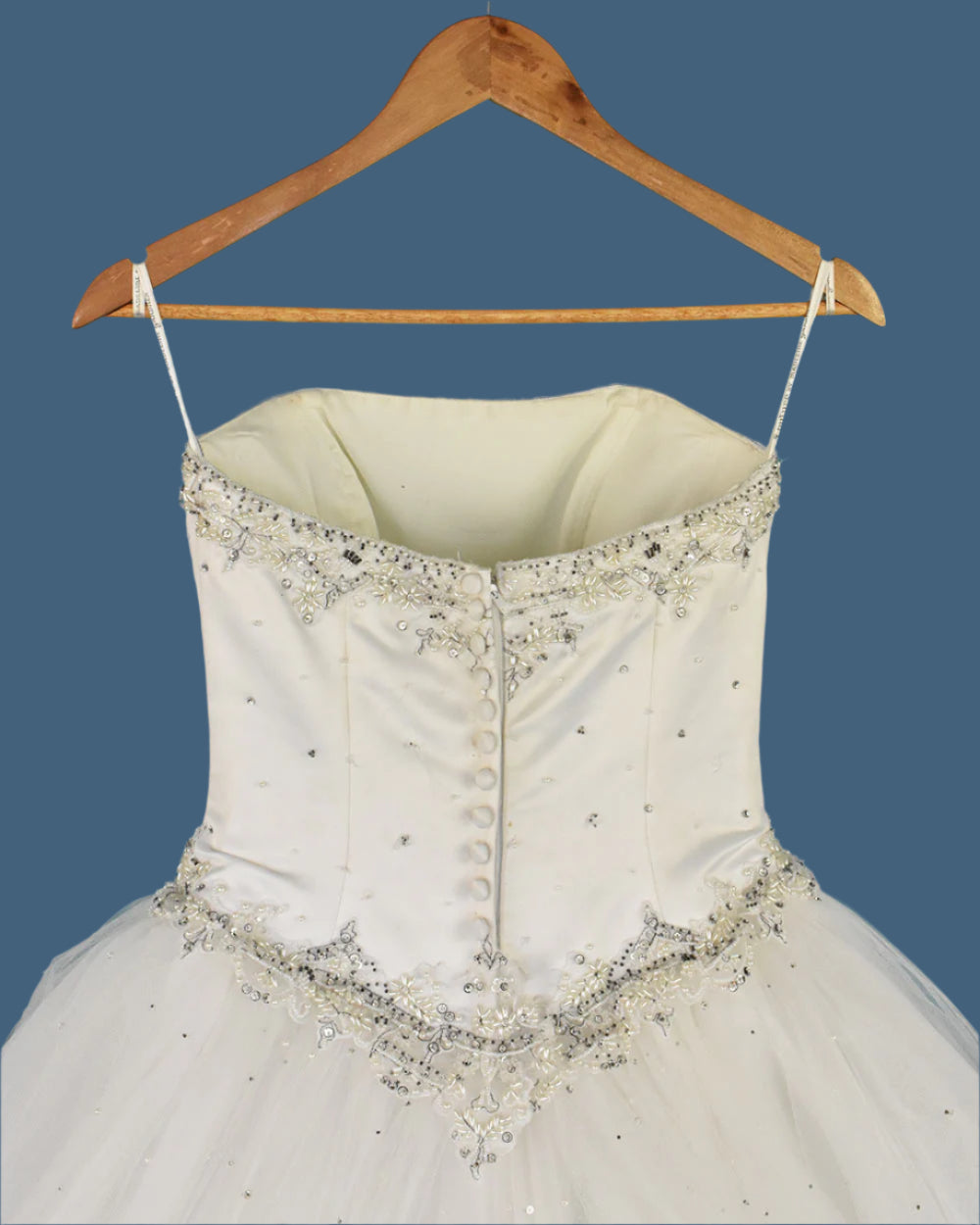 Mori Lee White Princess Wedding Dress Size 6