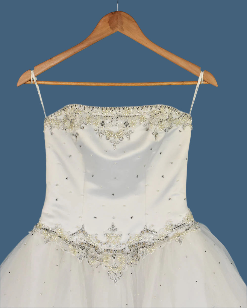 Mori Lee White Princess Wedding Dress Size 6
