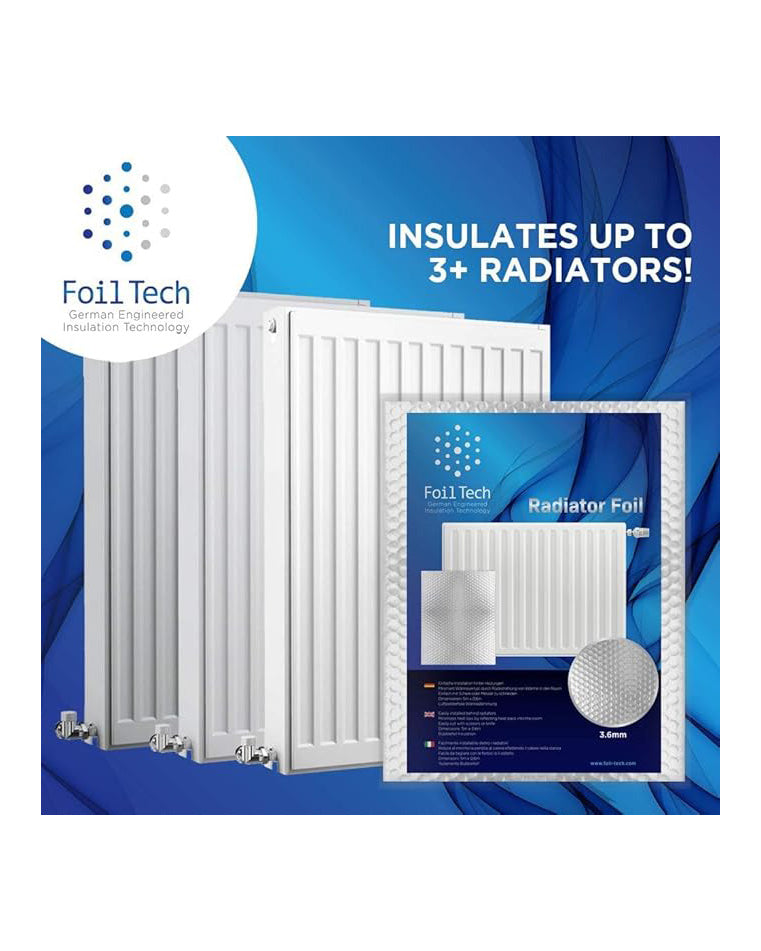 Radiator Foil Insulation 3.6mm Extra Thick 500 x 60cm