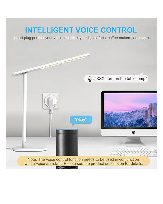 TVLIVE 2 Pack 13A Smart Plugs Wireless Smart Socket