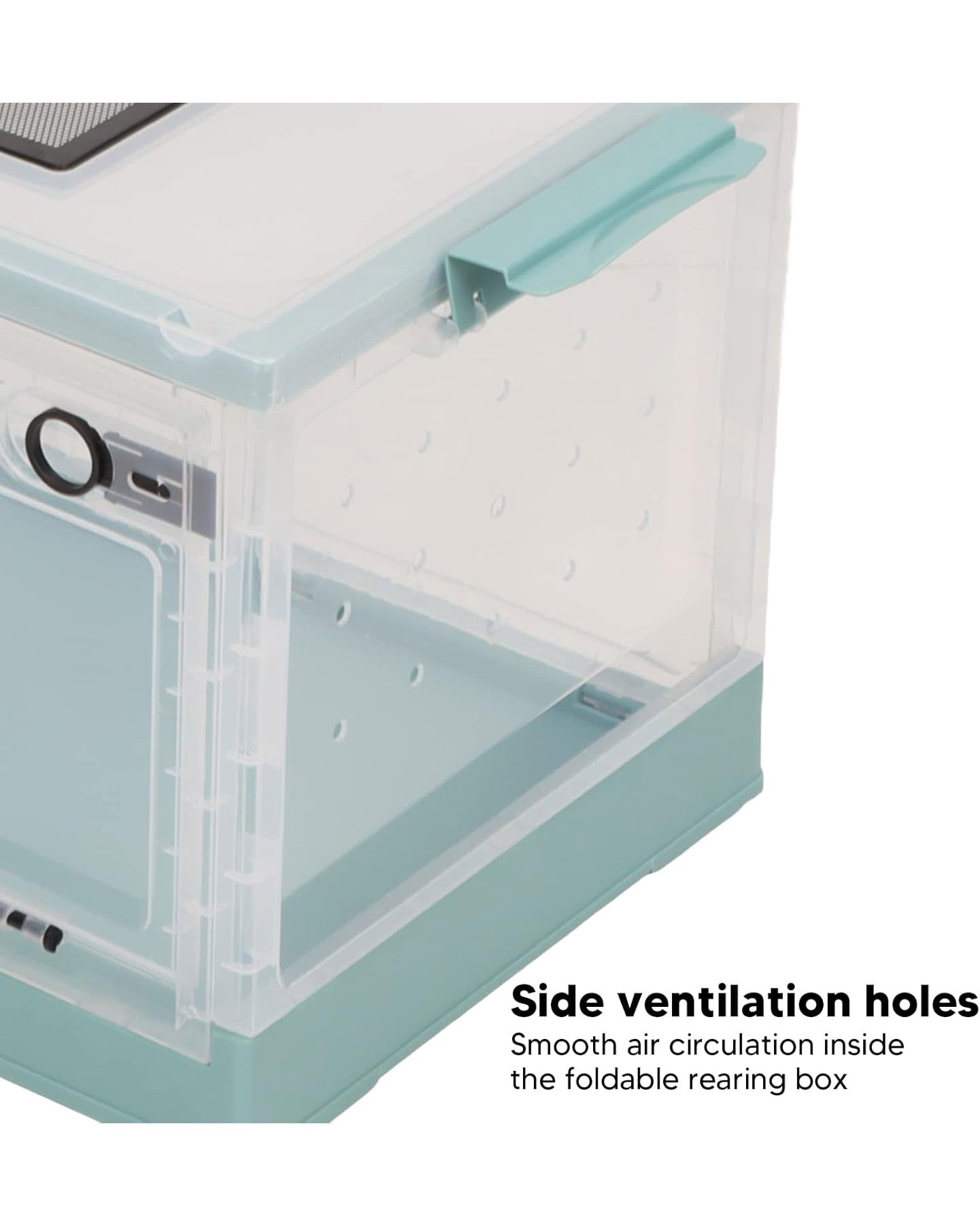 Hamster Transparent Cage Large Capacity Breathable Blue